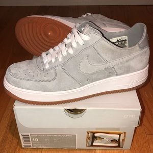 Nike Air Force 1 Deconstruct Premium- Medium Grey